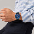 David | Stylish Men’s Chronograph with Versatile Strap Options | 44mm