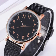 Creative Quartz Watches Couple Watches Digital Mesh Band