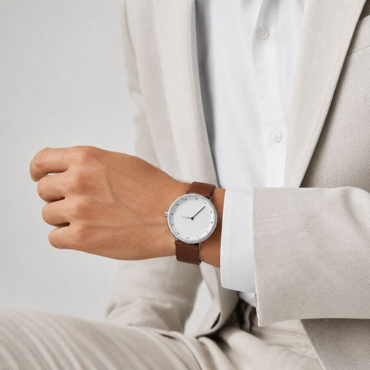 TimeEssence - Luxury leather watch for women and men