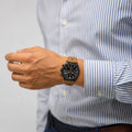 David | Stylish Men’s Chronograph with Versatile Strap Options | 44mm