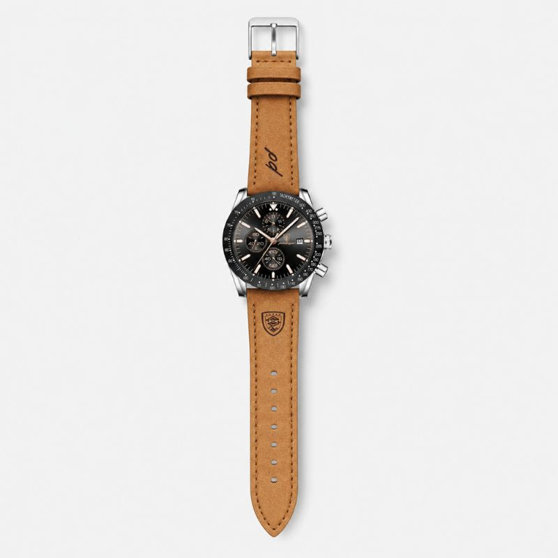 David | Stylish Men’s Chronograph with Versatile Strap Options | 44mm