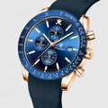 David | Stylish Men’s Chronograph with Versatile Strap Options | 44mm