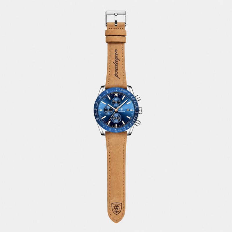 David | Stylish Men’s Chronograph with Versatile Strap Options | 44mm