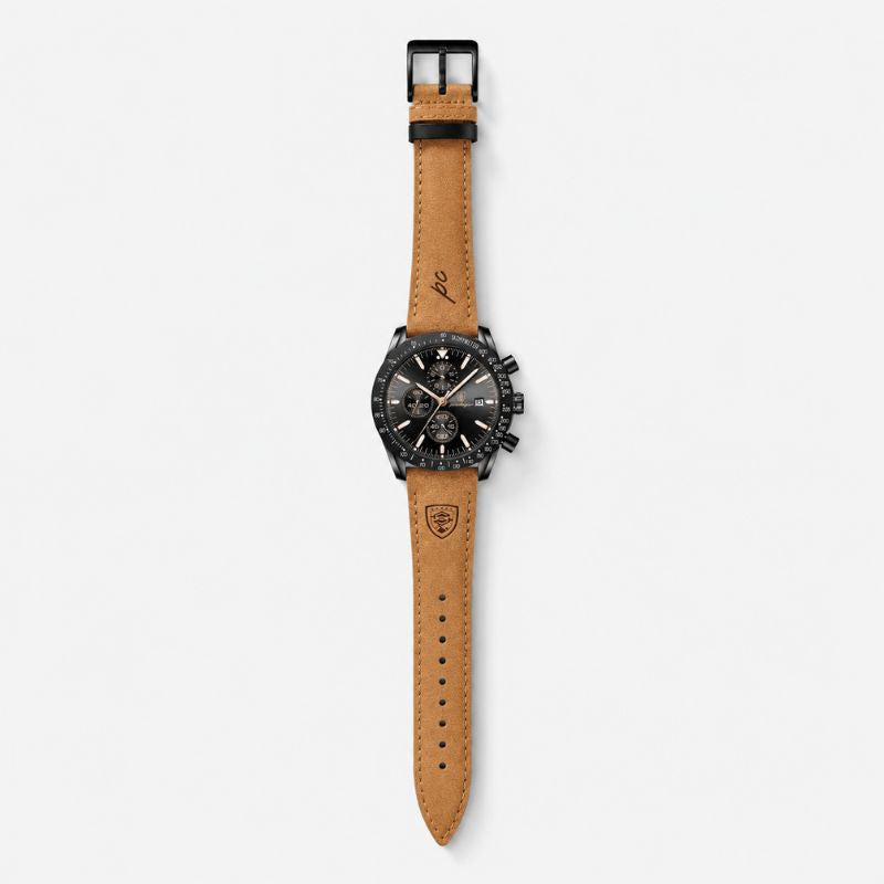 David | Stylish Men’s Chronograph with Versatile Strap Options | 44mm
