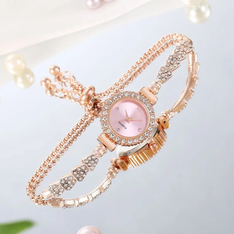 Luxury Gold Women’s Bracelet Watch
