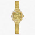 Glamorous gold diamond watch