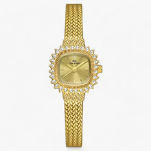 Glamorous gold diamond watch