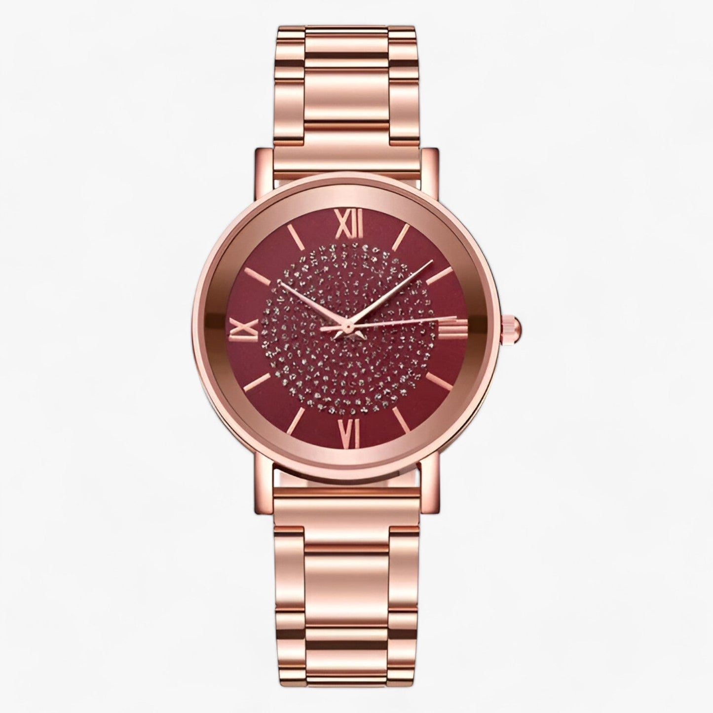 Luxury watch Précise | Stainless steel band