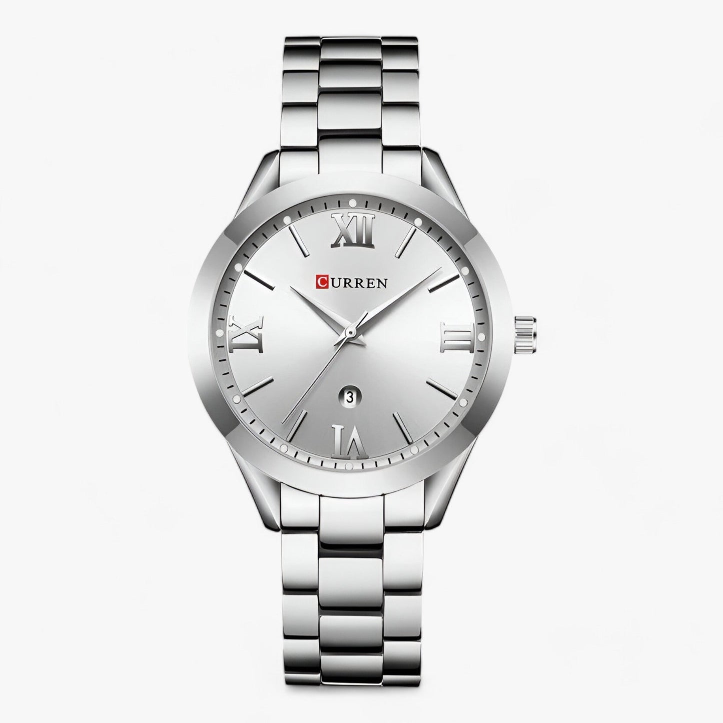 Elegant women's watch in high quality steel - Rose gold