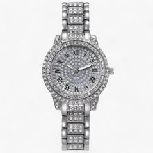 Elance | Clock with round zirconium stones