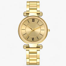 Premium stainless steel round watch