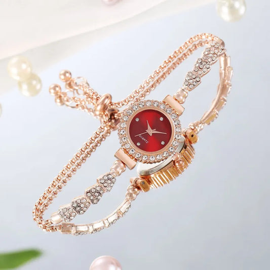 Luxury Gold Women’s Bracelet Watch