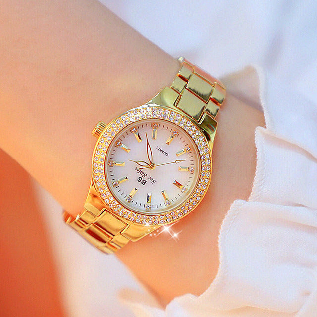 Bee Sister - Women's Quartz Watch With Diamonds