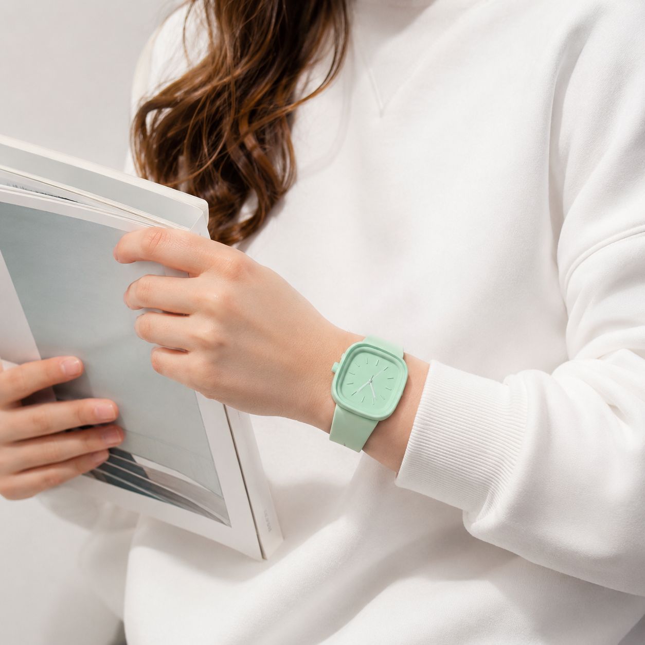 Active pastel women's watch