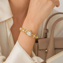Orelia | Mid-ancient Luxury Pearl Watch Bracelet