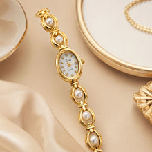 Orelia | Mid-ancient Luxury Pearl Watch Bracelet