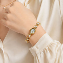 Orelia | Mid-ancient Luxury Pearl Watch Bracelet