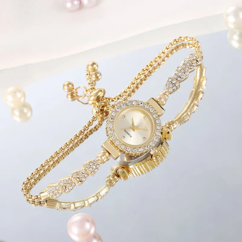 Luxury Gold Women’s Bracelet Watch