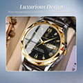 Levi | Men's Quartz Watch with Date and Day Display | 41mm