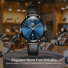 Finn | Cruise Leather Date Watch